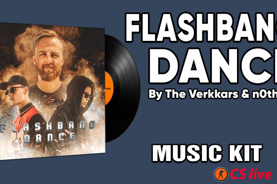 Flashbang Dance от Verkcars с иконой Counter Strike Джона Гилбера