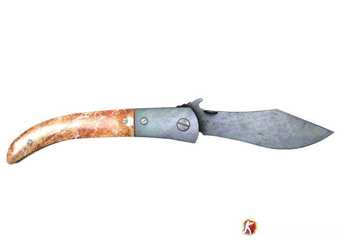 ★ Нож Navaja | Дамасская сталь (Field-Tested)