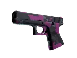 Сувенирный Glock-18 | Пиксельный камуфляж «Розовый»