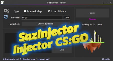 SazInjector Injector CS:GO - Trusted Mode